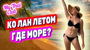 Остров Ко Лан в Паттайе | Обзор пляжей | Жуткие отливы в низкий сезон