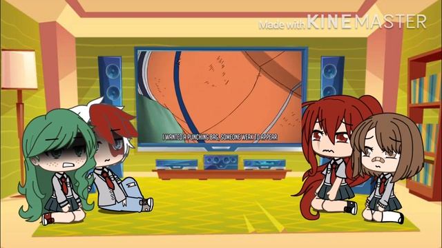 Reacting to Deku vs. Naruto || BNHA || Genderbent AU || смотреть онлайн