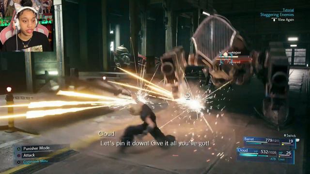 CLOUD LOOKING GOOD! 😍 | FINAL FANTASY 7 REMAKE GAMEPLAY WALKTHROUGH - PART 1 смотреть онлайн