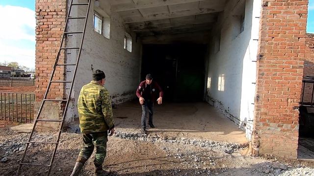 Устанавливаем большие входные ворота в мастерскую 2 ЧАСТЬ смотреть онлайн