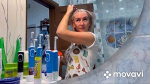 Окрашивание волос от седины и желтизны Kapous 9/1 и оксид 9%