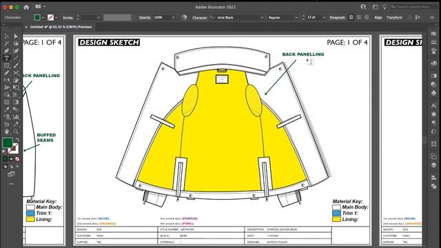 HOW TO MAKE A FASHION TECH PACK: step by step guide to make a Fashion tech pack смотреть онлайн
