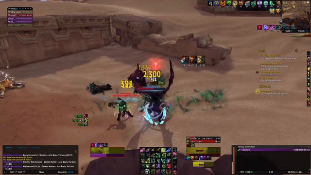 Demon of the Sands | Demon Hunter | 8.1 World PVP Movie смотреть онлайн