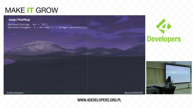 4Developers 2018: Monady dla zwykłego Javowca (Jarek Ratajski) смотреть онлайн