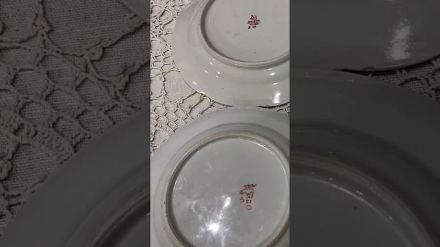 Тарелочки. Фарфор СССР и не много современных. #посуда #фарфор #тарелки