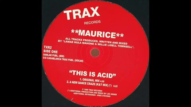 Maurice - This Is Acid (Original Mix) (2014) смотреть онлайн