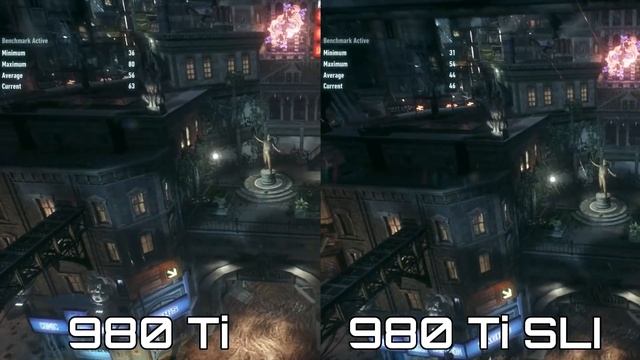 Batman Arkham Knight Ultra Benchmark | GTX 980 Ti SLI vs. Single 980 Ti смотреть онлайн