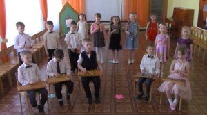 Оркестр детского сада. "Вальс- шутка" Д.Шостакович