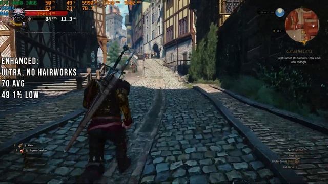 The Witcher 3 Next-Gen Vs Original - Performance Comparison!