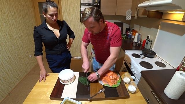 Солим лосось за 2 часа!! смотреть онлайн