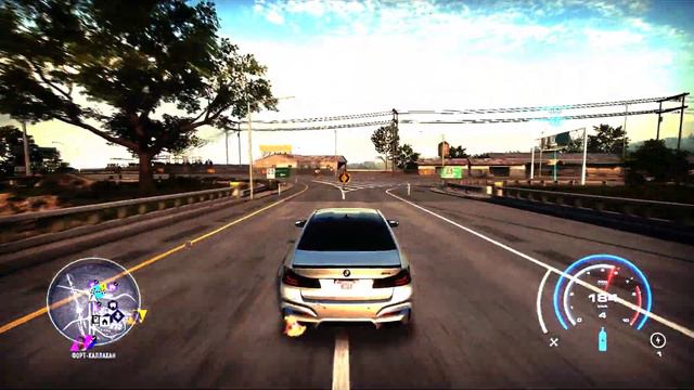 Учусь ездить на руле в nfs heat (просто езда по кайфу) смотреть онлайн
