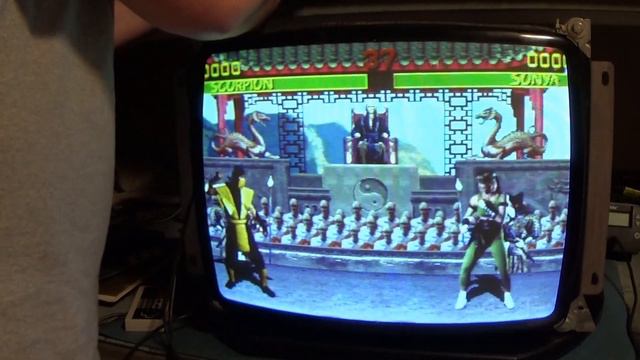 Playing Mortal Kombat Arcade On NES Controllers? YES! смотреть онлайн