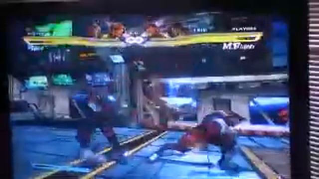 Street Fighter X Tekken Gameplay Part 2- Lars/Alisa vs. M.Bison/Jin смотреть онлайн