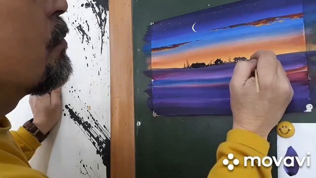 Учимся рисовать Ночь смотреть онлайн