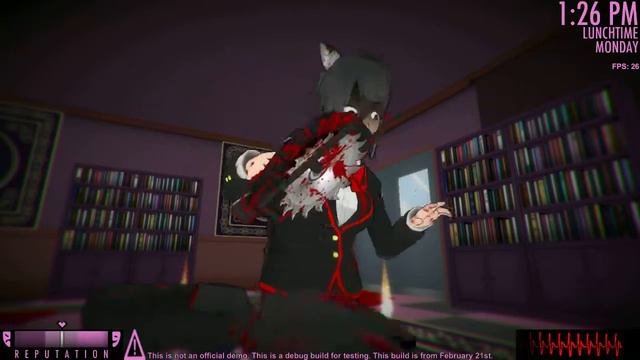 Yandere Simulator - Вызвал демона и сломал игру ? 0-о смотреть онлайн