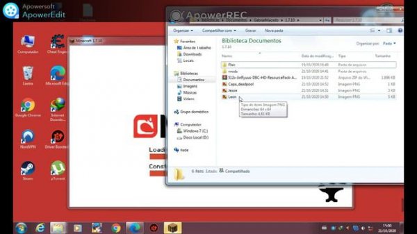 MINECRAFT: MOD  SKINPORT ou OFFLINE SKIN 1.7.10