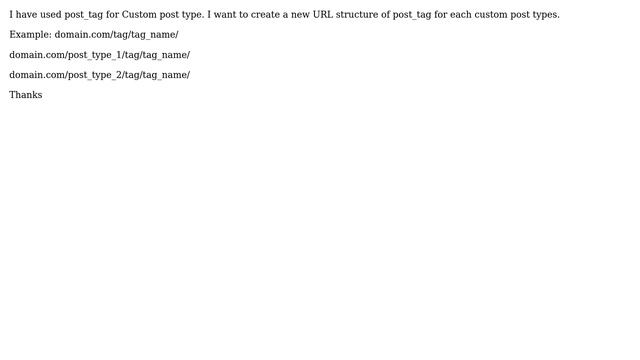 Wordpress: Rewrite url post_tag for custom post type смотреть онлайн