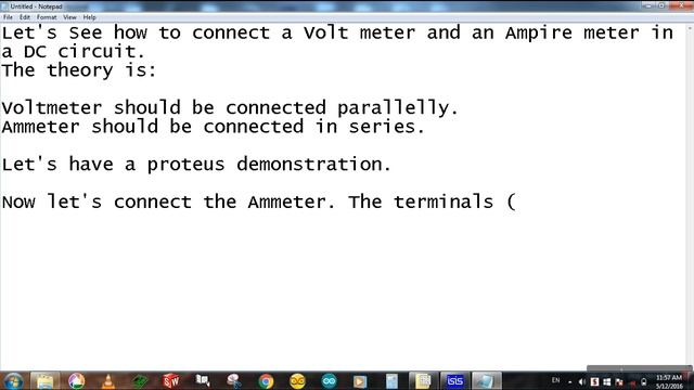 How to connect Voltmeter & Ammeter in a circuit? - Proteus Simulation смотреть онлайн