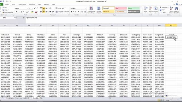 How to calculate SPI data using Microsoft Excel | Standardized Precipitation Index | Drought Index смотреть онлайн