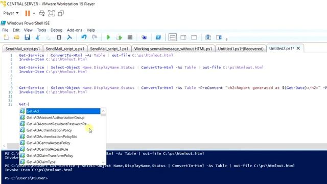 HTML Reports using Powershell смотреть онлайн