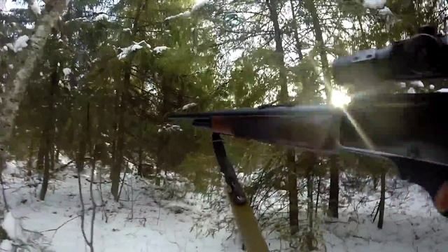 Охота на кабана с собаками ( зарезал ножом ) смотреть онлайн