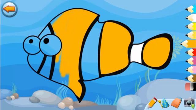 Ocean Toddler :  Puzzles And Colors For Kids