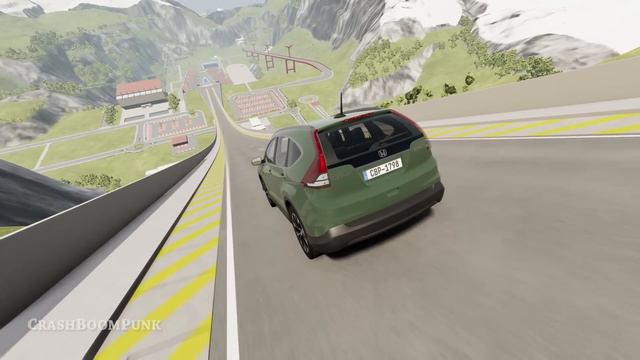 Satisfying Rollover Crashes #62 – BeamNG Drive | CrashBoomPunk смотреть онлайн