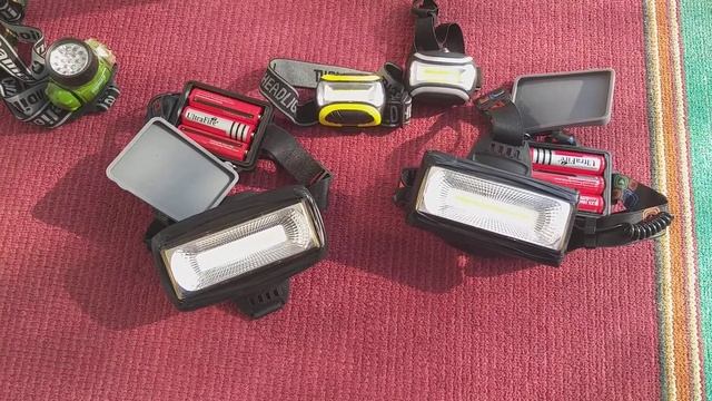 Обзор самые мощных налобных фонарей на аккумуляторах 18650 , которые я встречал. смотреть онлайн