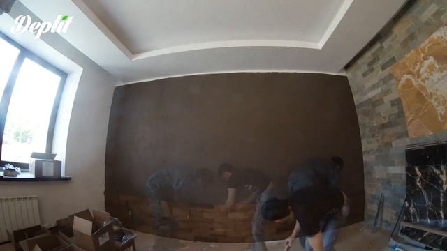 Укладка деревянной плитки Deplit Modern смотреть онлайн