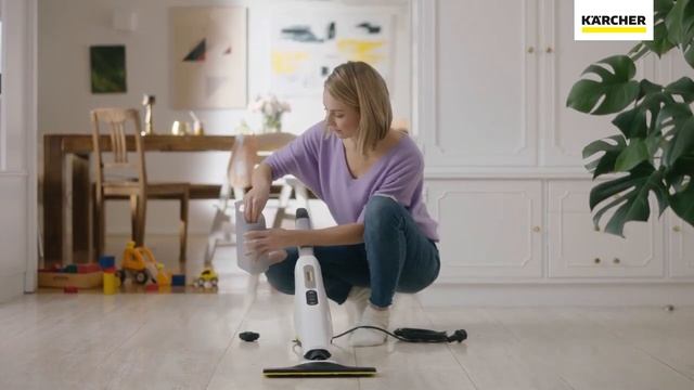 Как собрать паровую швабру Karcher SC 3 Upright EasyFix Premium смотреть онлайн