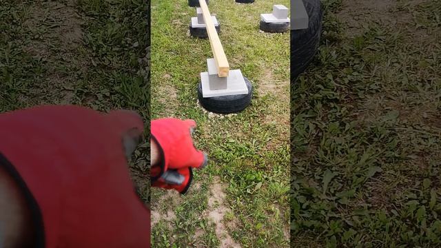 За что я люблю фундамент из блоков, щебня и колес? лучший бюджетный #фундамент 2023 смотреть онлайн