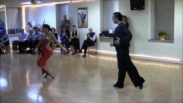 Krasi Petkov And Yana Blinova (Petkov) At Anniversary Ball At Dance Studio Lioudmila  2010