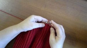 Свитер с воротником хомут .Часть 4 Как связать воротник хомут. #мастеркалсс #  #knitting #лучшее #м