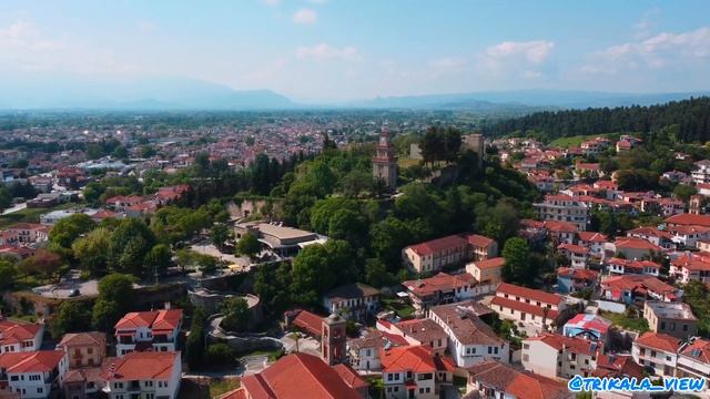 Trikala, Greece | [4k] Drone Video | trikala_view смотреть онлайн