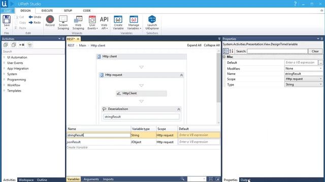 Application Integration - REST Web Service - Working with JSON - UiPath Studio смотреть онлайн