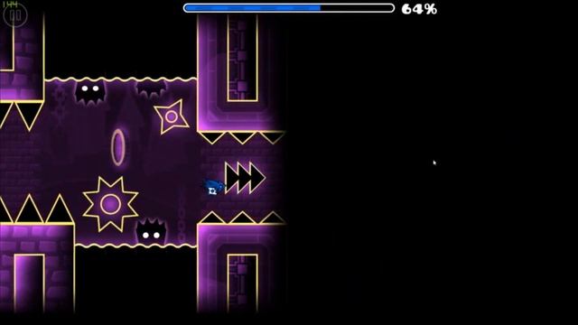 Geometry Dash - Ninja Cat by Sillow (hard demon) 100% [GD Tournament] смотреть онлайн