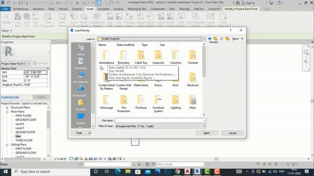 PART 58-PROJECT NORTH VS TRUE NORTH IN REVIT #bim #revit2022 смотреть онлайн