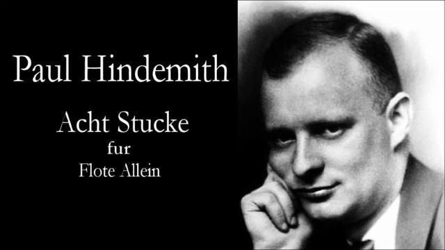 Paul Hindemith - Acht Stucke fur Flote Allein смотреть онлайн