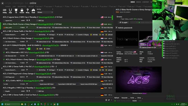 Assetto Corsa Setup in Content Manager смотреть онлайн