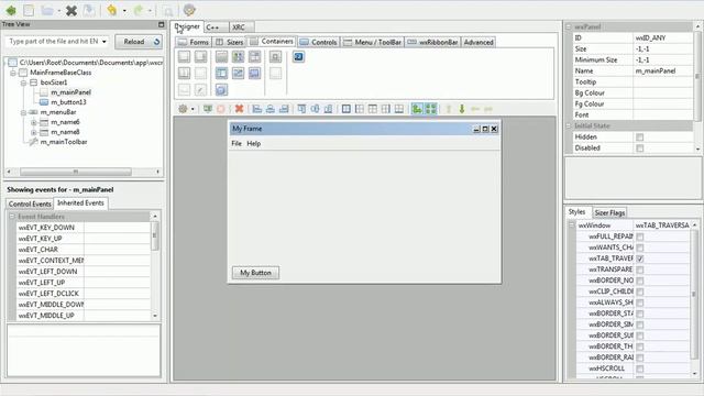 Графический интерфейс. Как создать программу на C++ смотреть онлайн