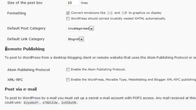 WP Writing Setting - WordPress Basics Video Tutorial смотреть онлайн