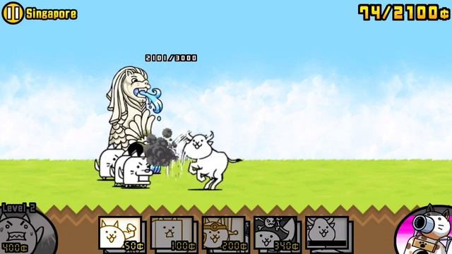 [The Battle Cats] How to get Superior Treasure : Singapore смотреть онлайн