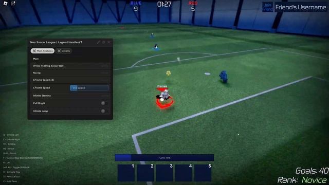 Neo Soccer League Script GUI / Hack (AUTO SCORE, BRING BALL, AIMBOT, AND MORE) *PASTEBIN* смотреть онлайн