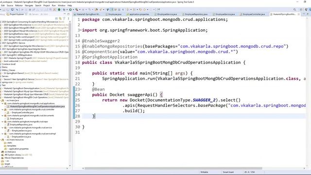 C#4 : #SpringBoot + #SpringData + #MongoDB CRUD Operations смотреть онлайн