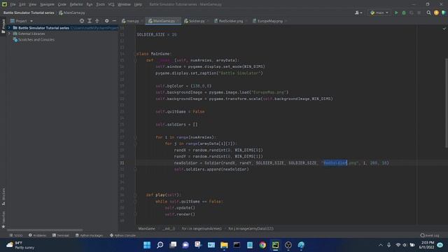 Making a Battle Simulator in Python - User Input смотреть онлайн