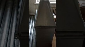 Зонт вытяжной с экраном. Для мангала