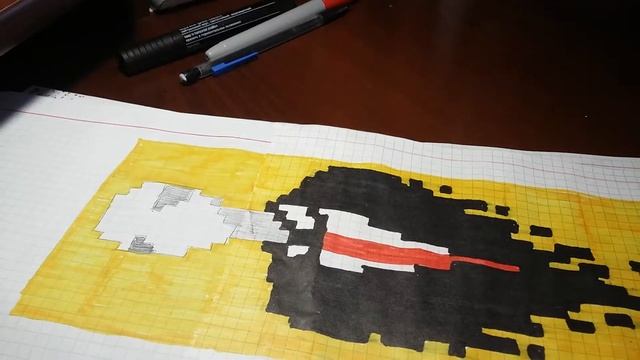 Как нарисовать слендермена по клеточкам часть 2 смотреть онлайн