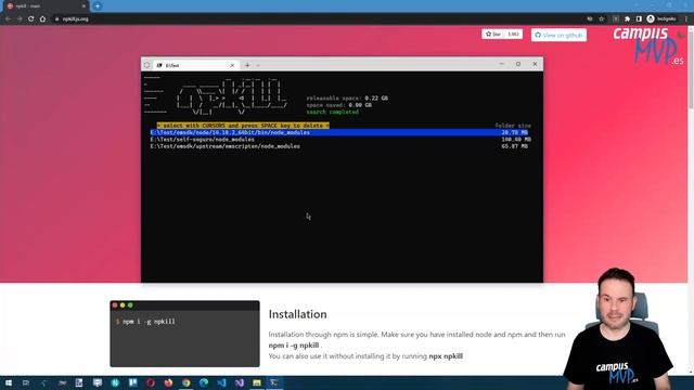 Cómo limpiar tu disco de node_modules смотреть онлайн
