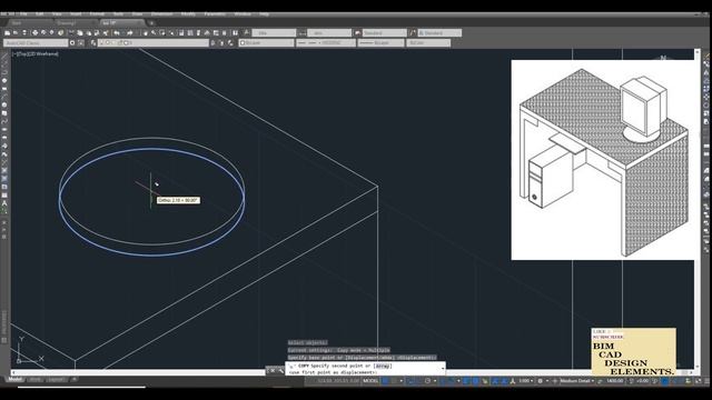 Isometric Drawing In AutoCAD 2D PART : 19 смотреть онлайн
