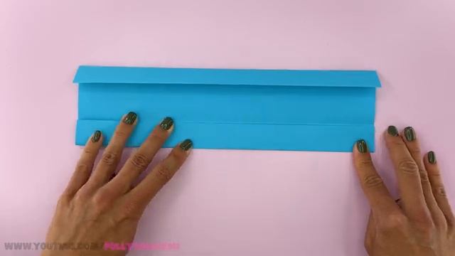 How to make a paper POPPER EASY. Cool origami banger, loud paper banger. смотреть онлайн